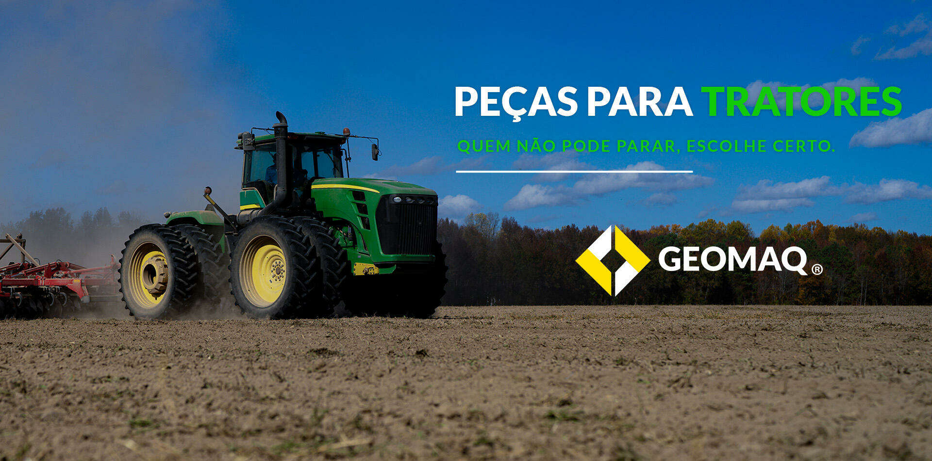 Banner Geomaq - Peças Para Tratores